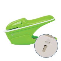 Non Detectable 7 Sheet Staple-Free Stapler - Green