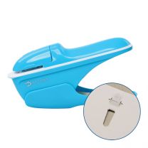 Non Detectable 7 Sheet Staple-Free Stapler - Blue